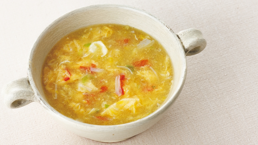 かきたまコーンスープ