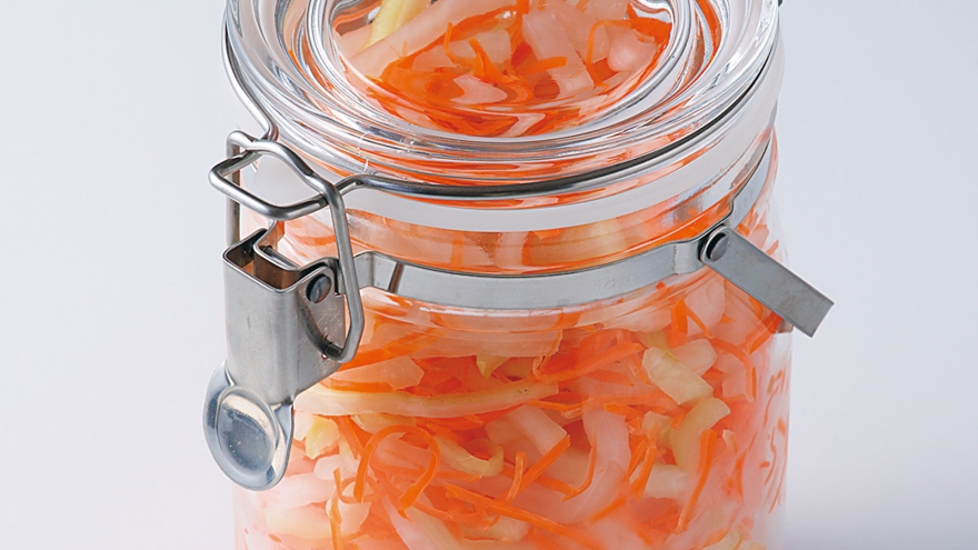 ソルティキャロット大根