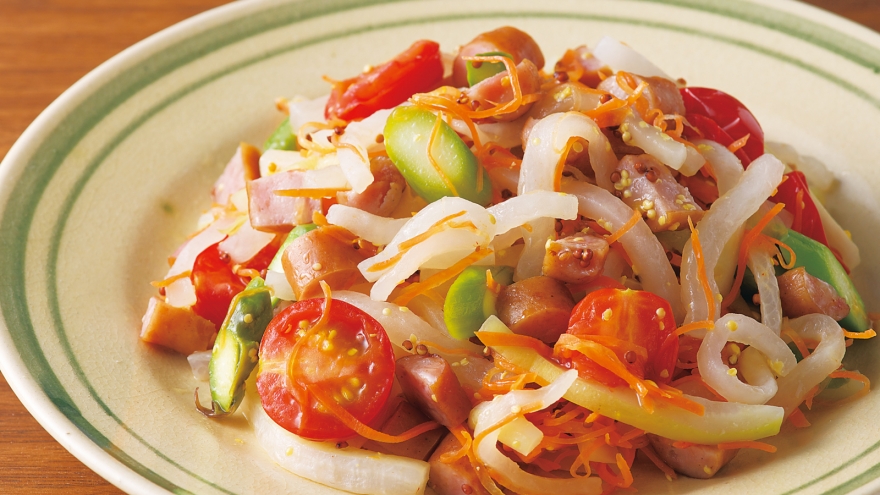 ホットマスタードサラダ