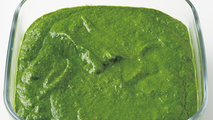 春菊と桜えびのペースト