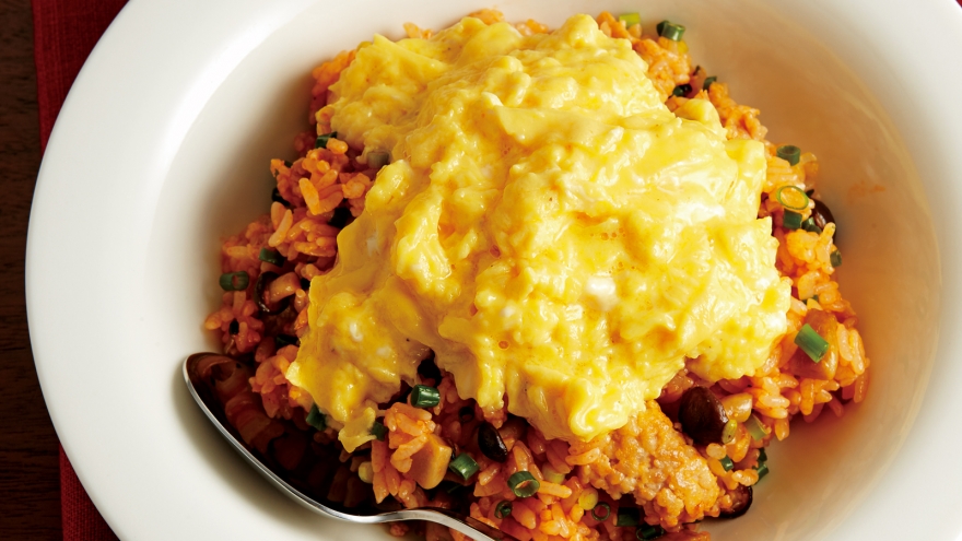 しょうがオムライス