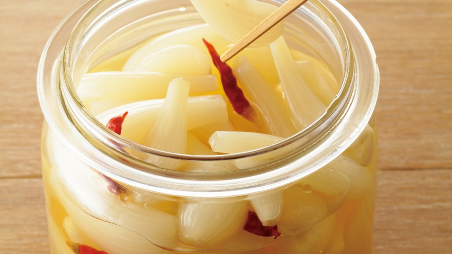 らっきょうの甘酢漬け