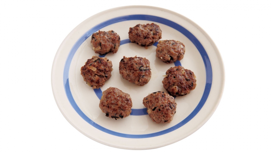 ひじき入りミニハンバーグ