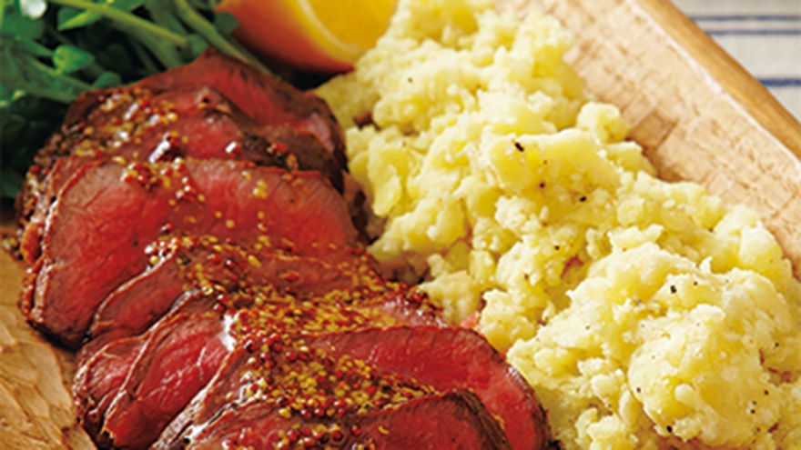 クレソンハニービーフ