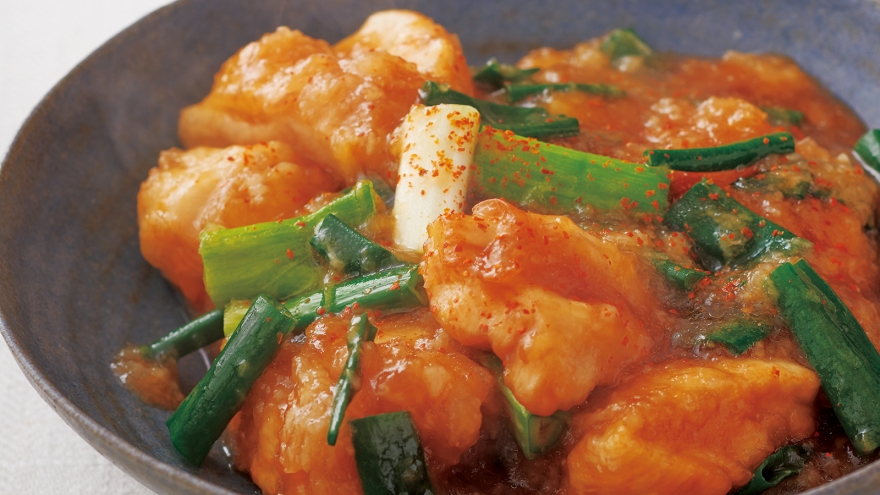 鶏むねのおろし煮