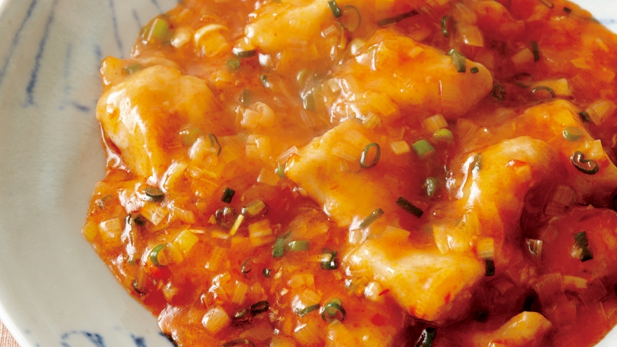 鶏のチリソース