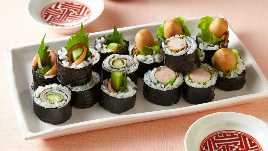 くるくるのり巻き