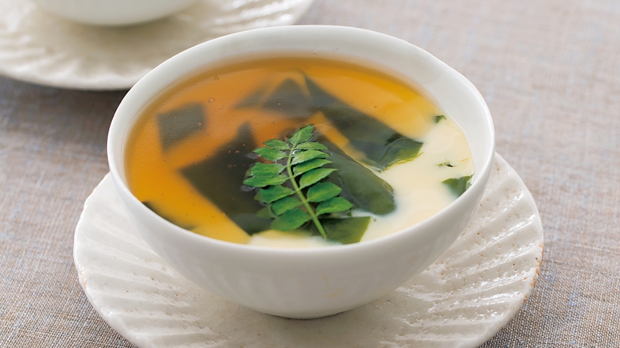 わかめの茶碗蒸し