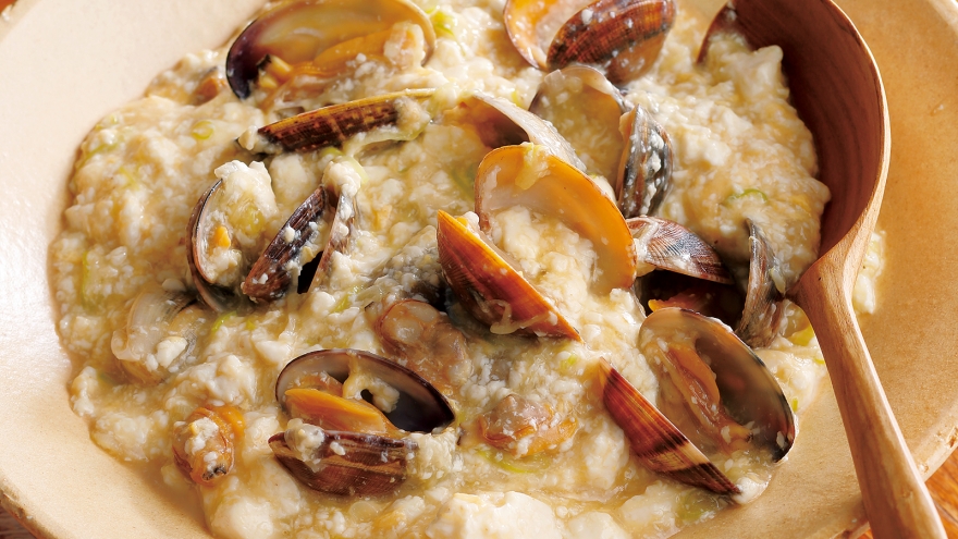 中国風あさり豆腐