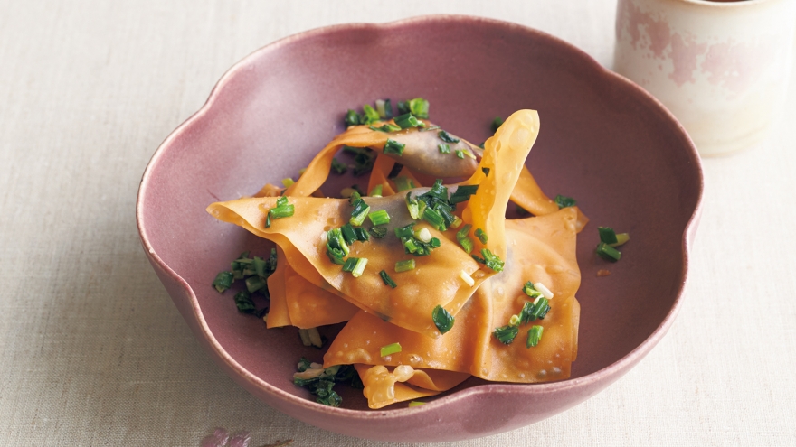 あんこの包み揚げ