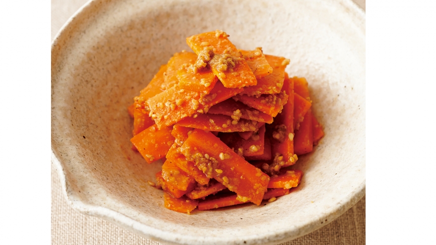 にんじんのごまあえ