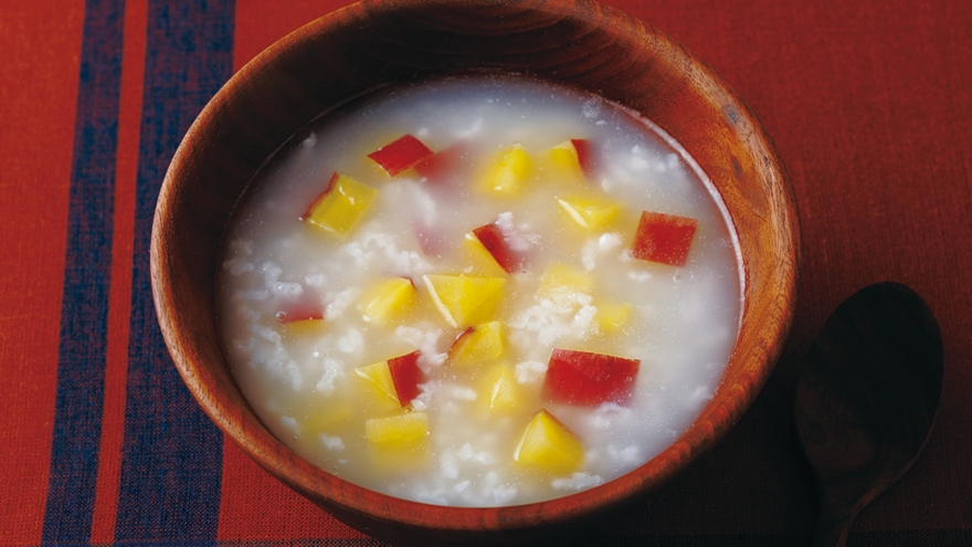 さつまいもがゆ