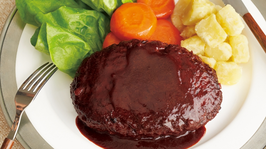 ソースハンバーグ