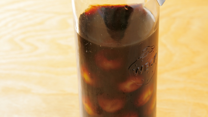 梅のしょうゆ漬け