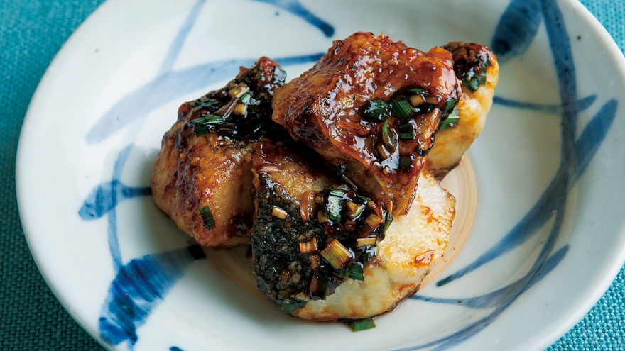 白身魚のスタミナ焼き