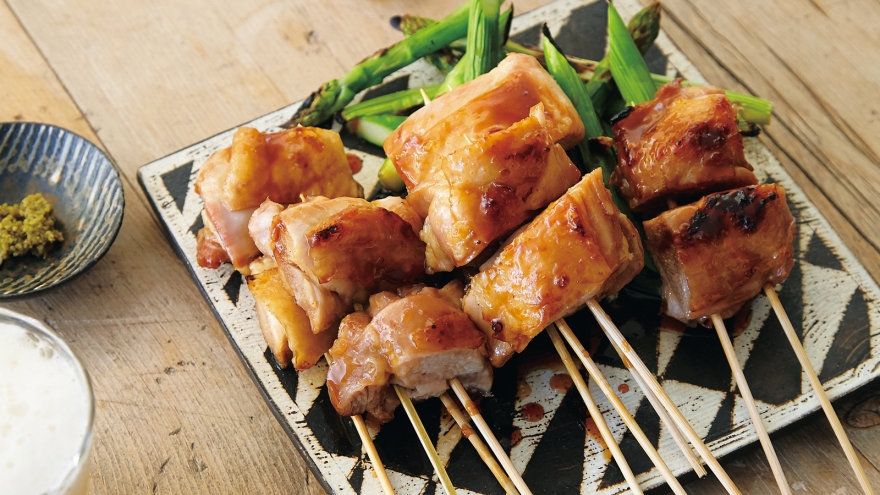 焼き鳥風照り焼きチキン