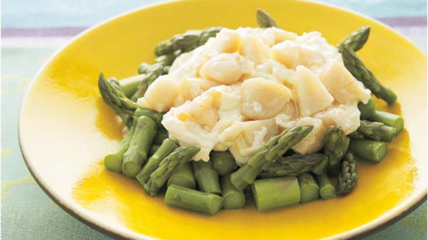 帆立てのパク白（パク）炒め