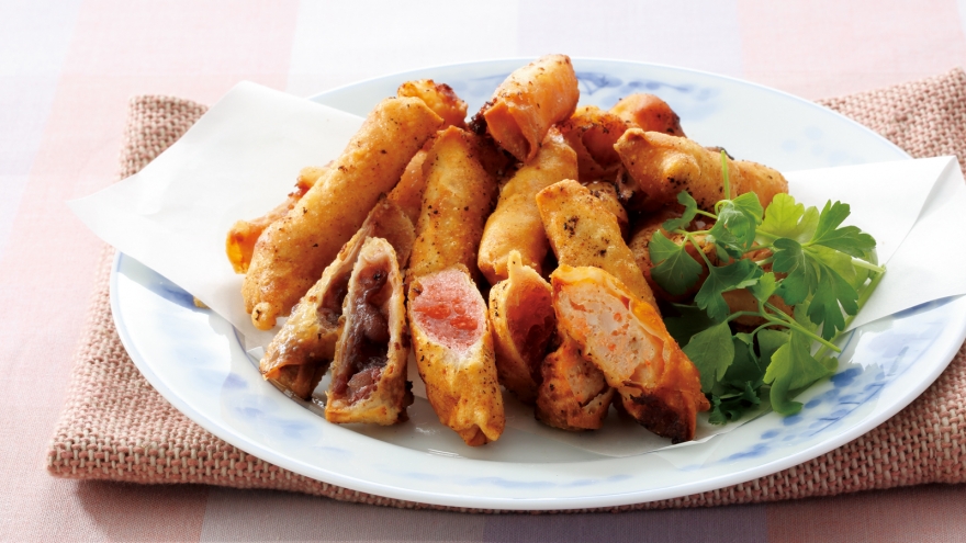 いろんな具で！ミニ春巻