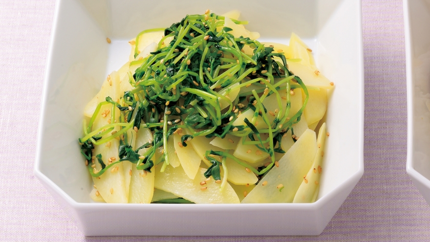 新じゃがナムル風