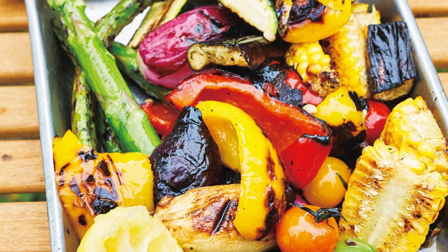 グリル野菜のピクルス