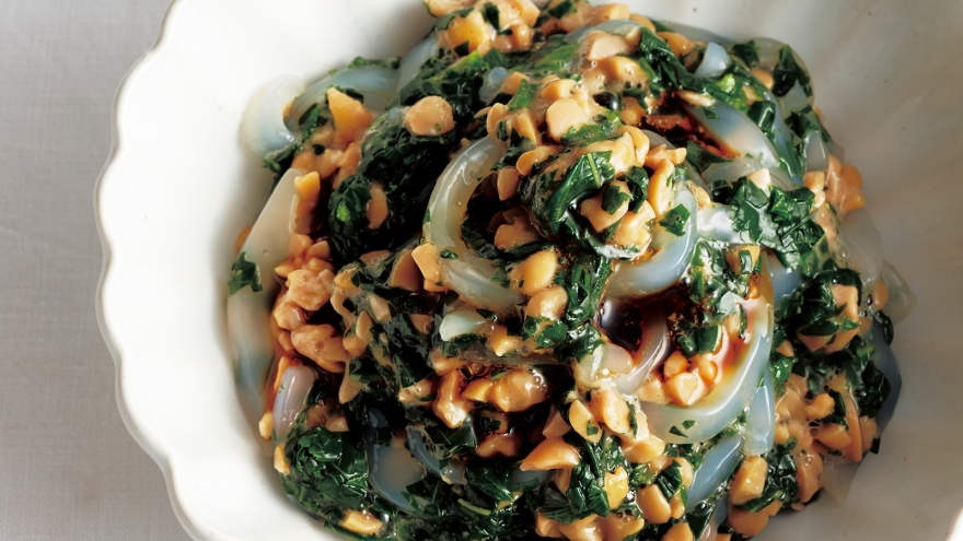 いかの納豆あえ