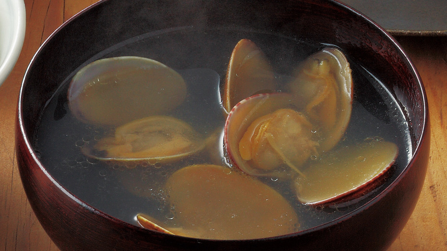 あさりのスープ