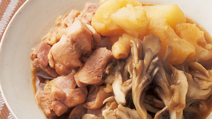 鶏じゃがまいたけ