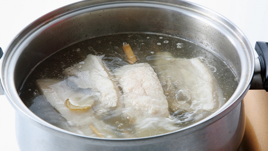 ダイナミックゆで豚