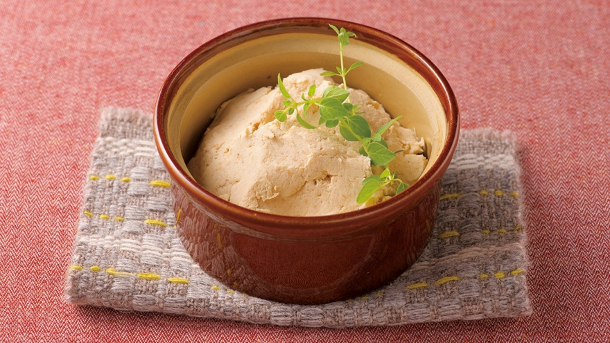 ささ身と大豆のディップ