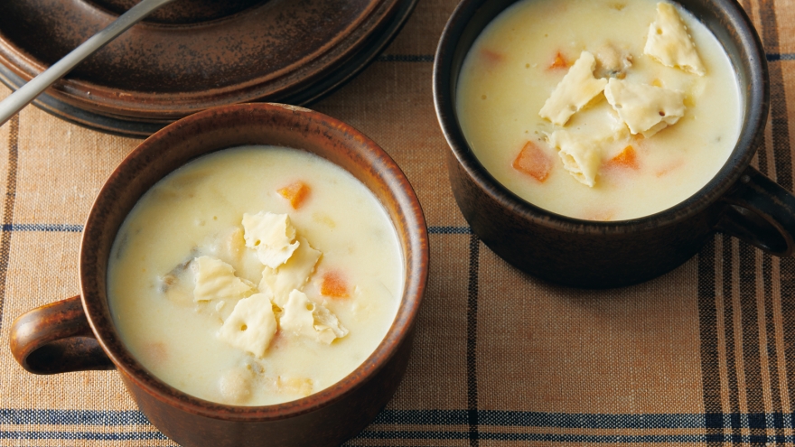 あさりのチャウダー