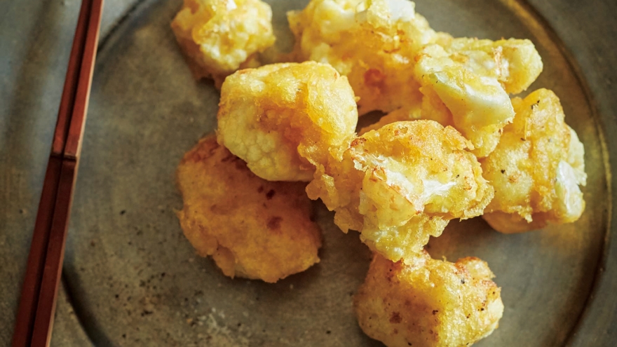 カリフラワーのカレーフリット