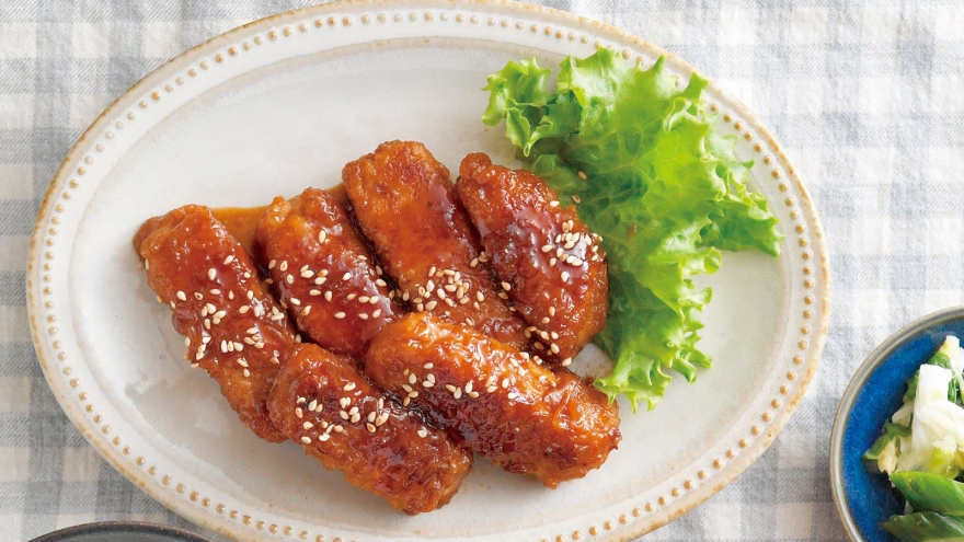 大根の肉巻き しょうが風味