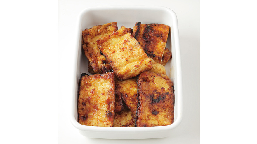 油揚げのみそ炒め