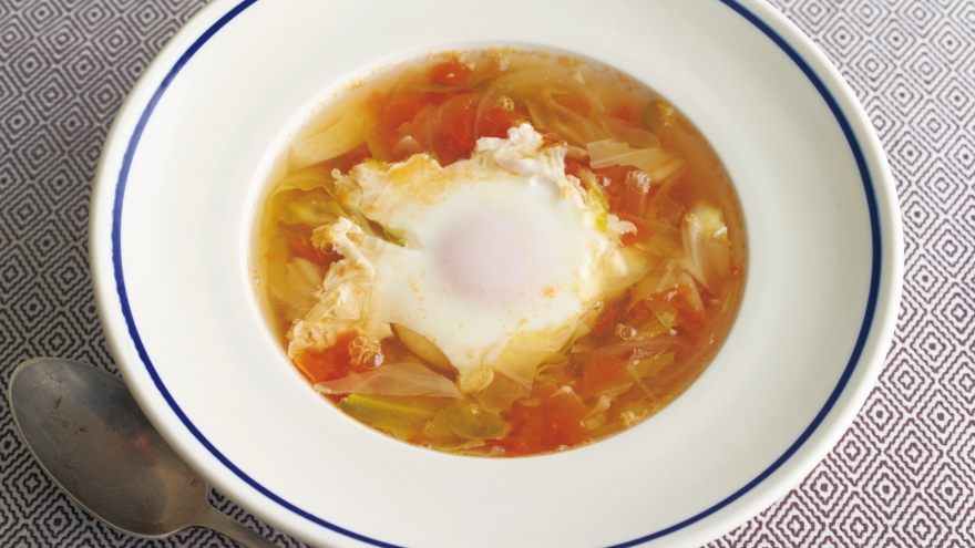 春キャベツの巣ごもりスープ