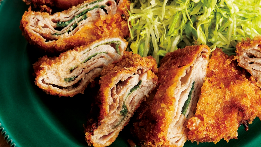 梅みそ重ねカツ