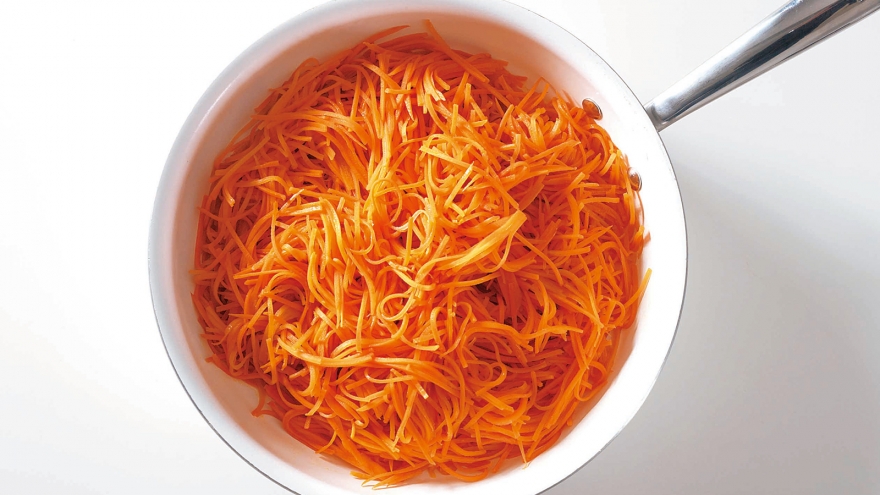 にんじんのオイル蒸し