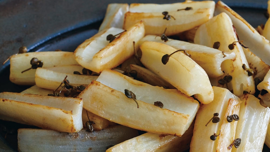 れんこんの山椒炒め