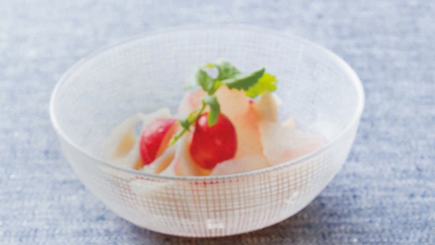 かぶとれんこんのマリネ