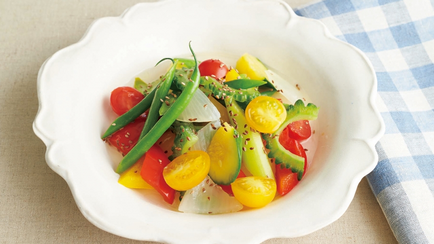 長崎野菜のごまマリネ