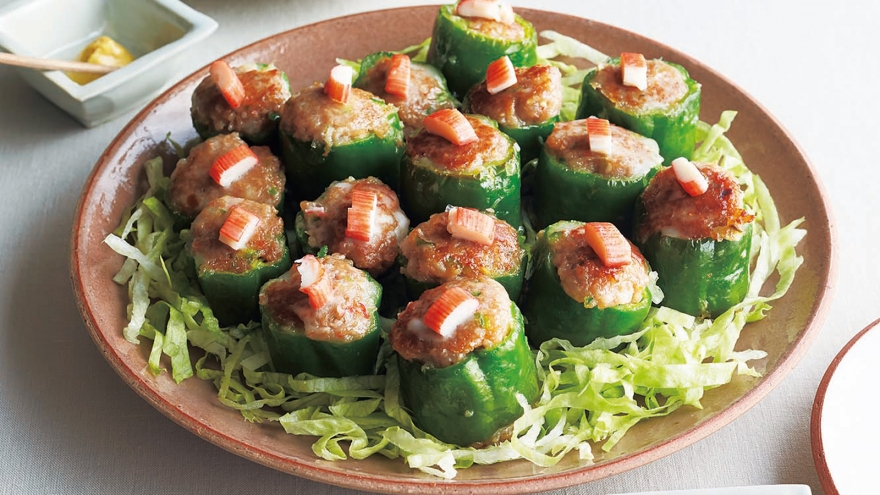 丸ごとピーマンシューマイ