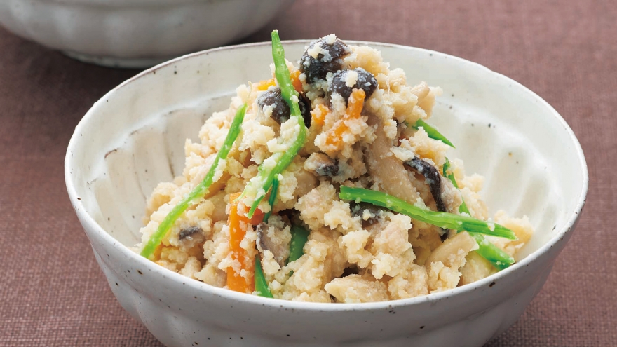 きのこたっぷりうの花