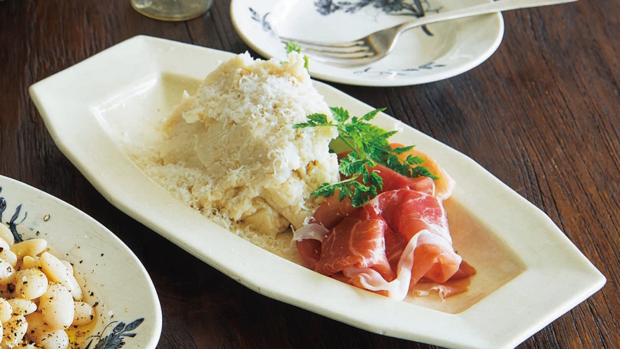 白いんげん豆のペースト