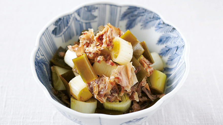 昆布と削り節の当座煮