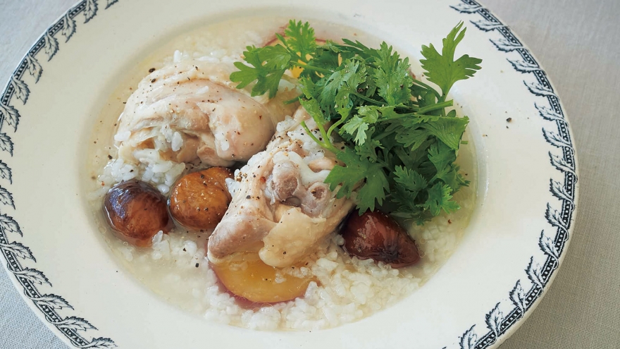 サムゲタン風リゾット