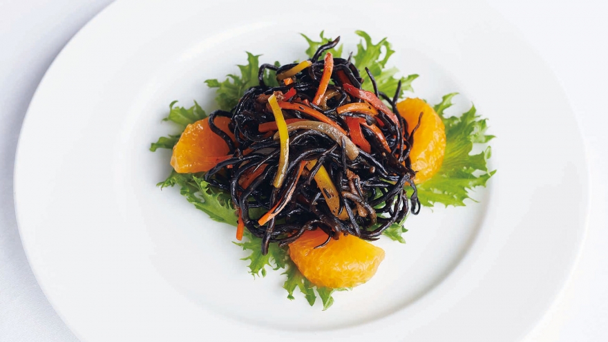 ひじきとみかんのマリネ