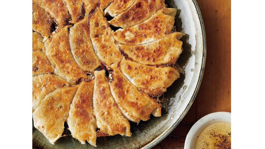 ぶりの香味ギョーザ