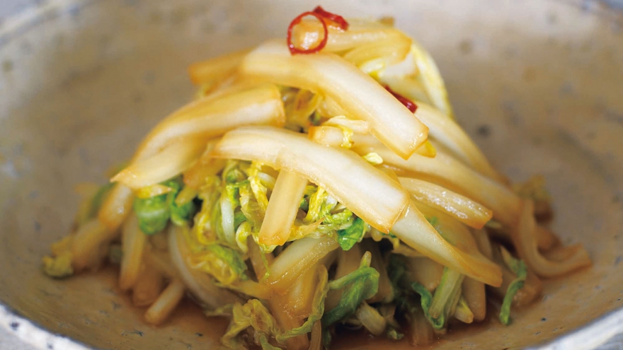 干し白菜のきんぴら