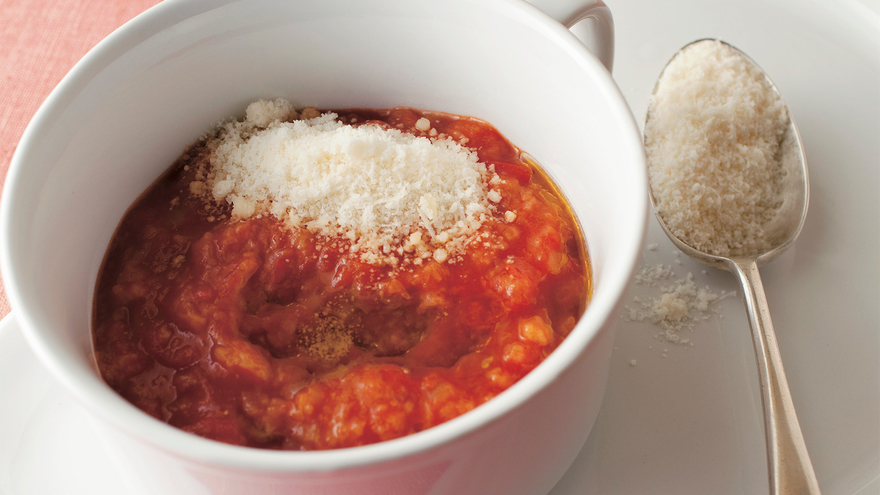 トマトのパンがゆ