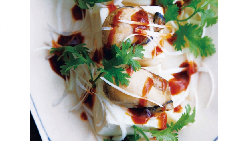 かきの温やっこ