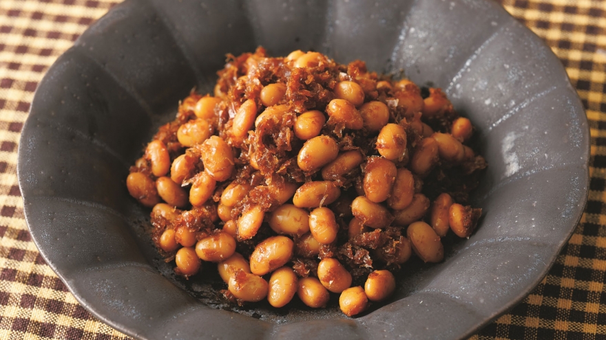 大豆とおかかの甘辛煮